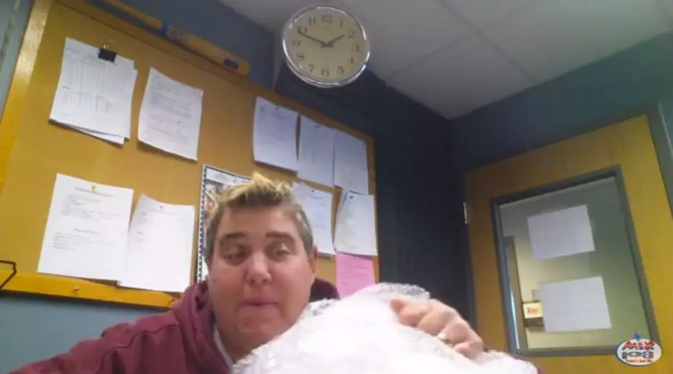 Jeanne Ryan is Over the Moon With Her Huge Cache’ of Bubble Wrap [VIDEO]