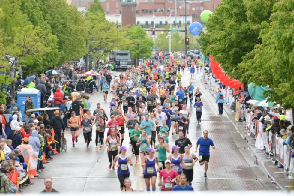 The Best Place to Watch Grandma’s Marathon is by The Old Vista Fleet Building in Canal Park