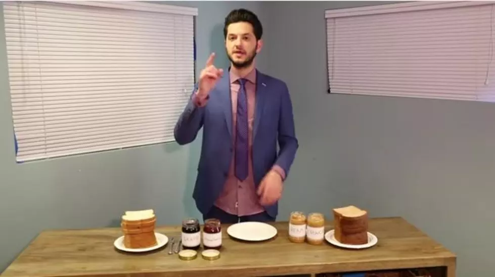 Ben Schwartz Takes the Peanut Butter and Jelly Challenge [VIDEO]