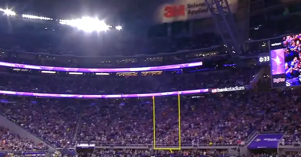 Check Out the Light Show at U.S. Bank Stadium After the Minnesota Vikings Score a Touchdown