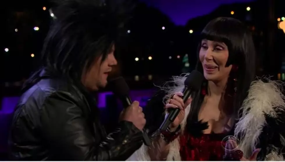 Amazing! Cher Joins James Corden for a Duet of One of Her Classic Songs [VIDEO]
