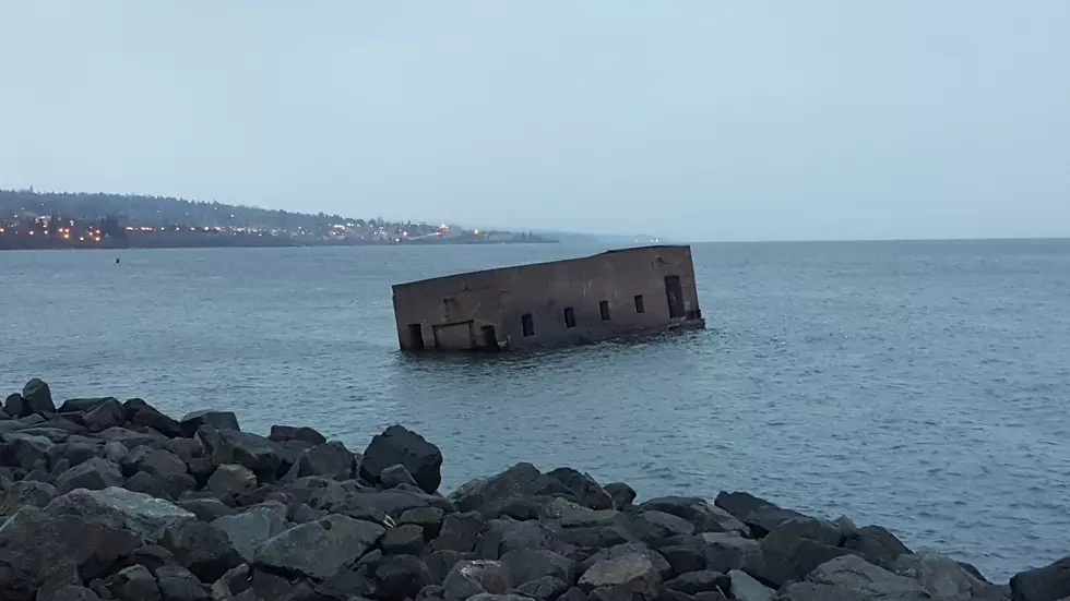 Inside The Abandoned Building In Lake Superior Near Duluth’s Lakewalk