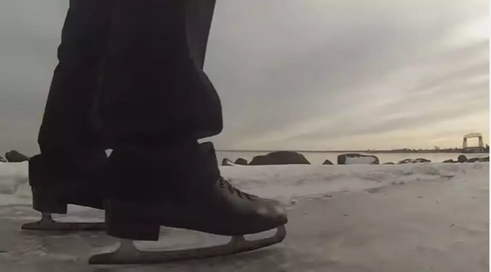 Duluth Man Actually Skated on the Lakewalk This Past Weekend [VIDEO]