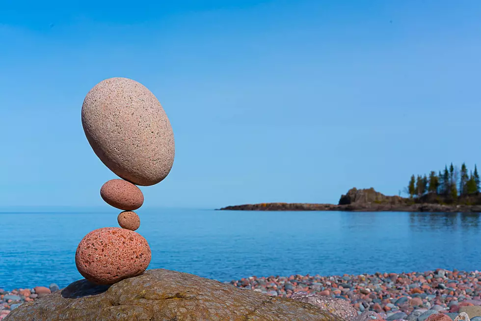 Rock Stacking Sculptor’s Photo by Lake Superior Goes Viral