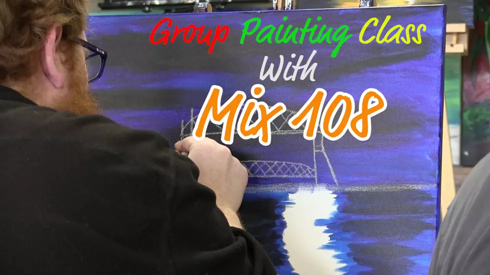 The MIX Crew Takes A Group Painting Class At On The Rocks Art Studio [VIDEO]