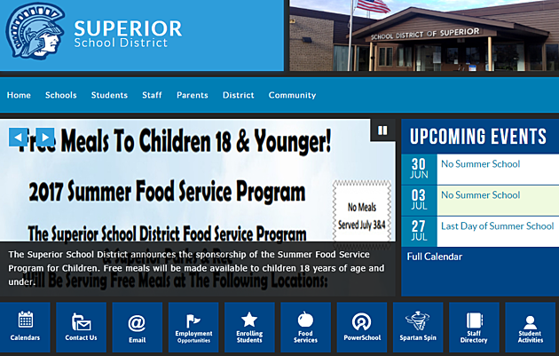 Superior School District Launches New Website