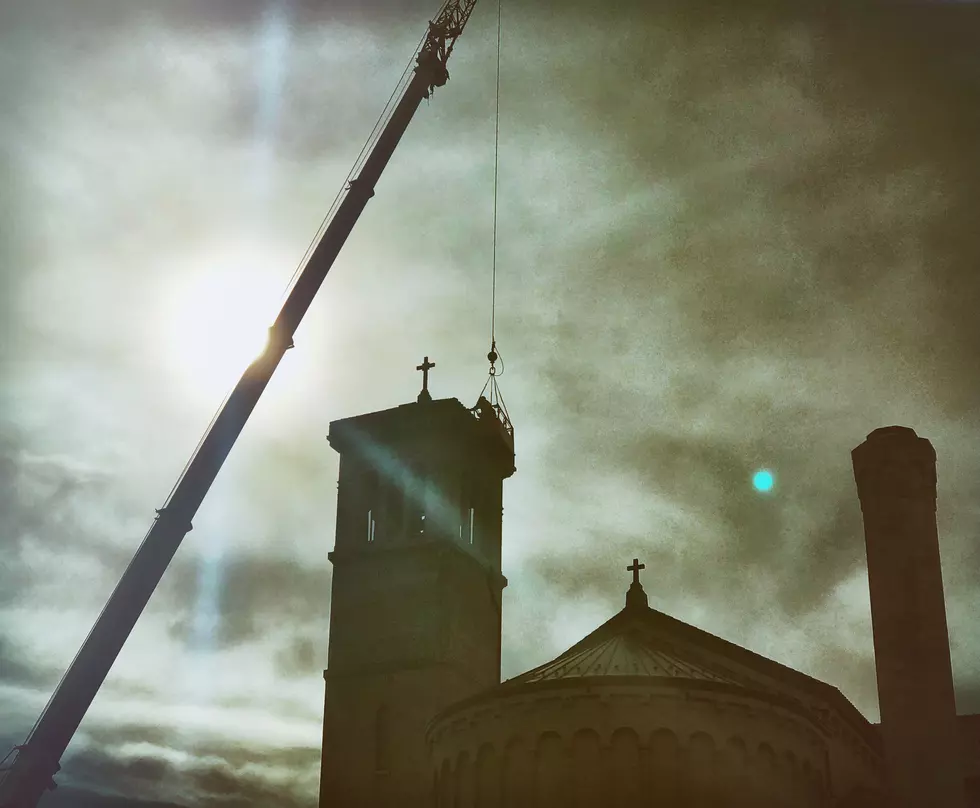 Superior Cathedral Does Inspection of Bell Tower