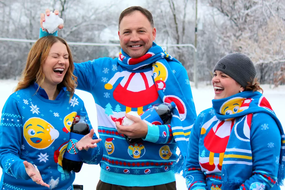 Win A Pair Of Tickets To Our Ugly Sweater Bash + A Pair Of Emoji Holiday Sweaters From Pepsi!