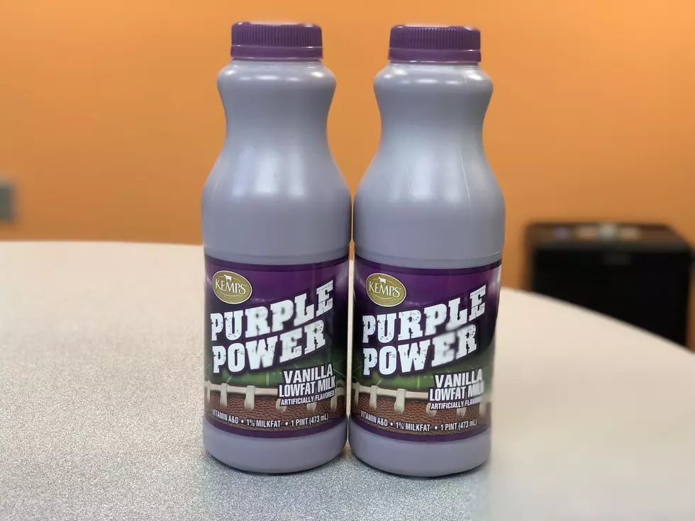 Kemps Releases ‘Purple Power’ Milk To Show Minnesota Vikings Pride [VIDEO]