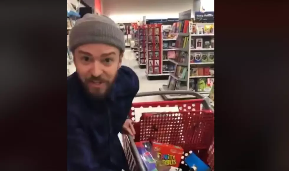 Justin Timberlake Makes a Target Run in St. Paul
