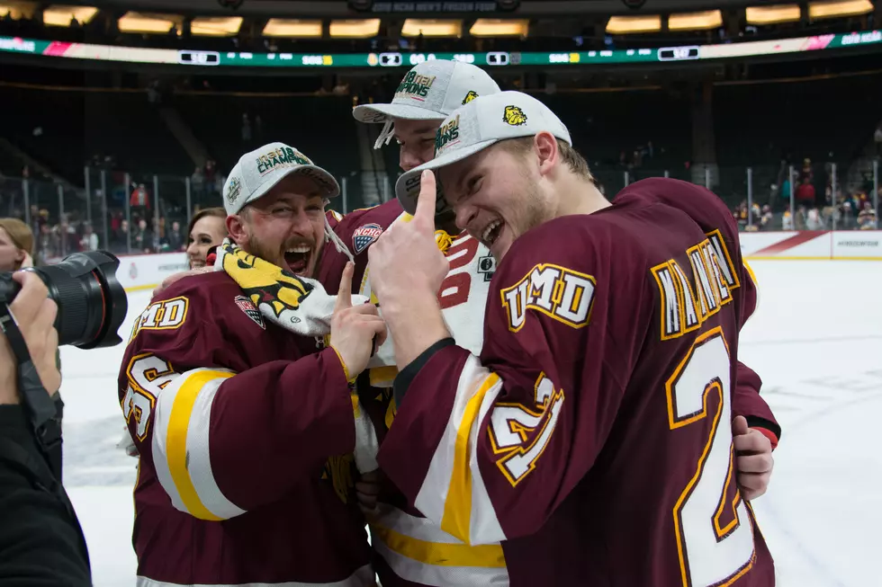 UMD Men’s Hockey to Unveil Championship Banner This Weekend