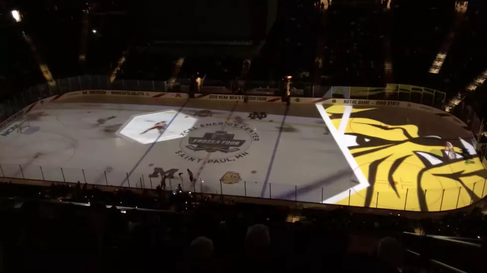Watch the Awesome UMD - Ohio State Team Introduction Light Show