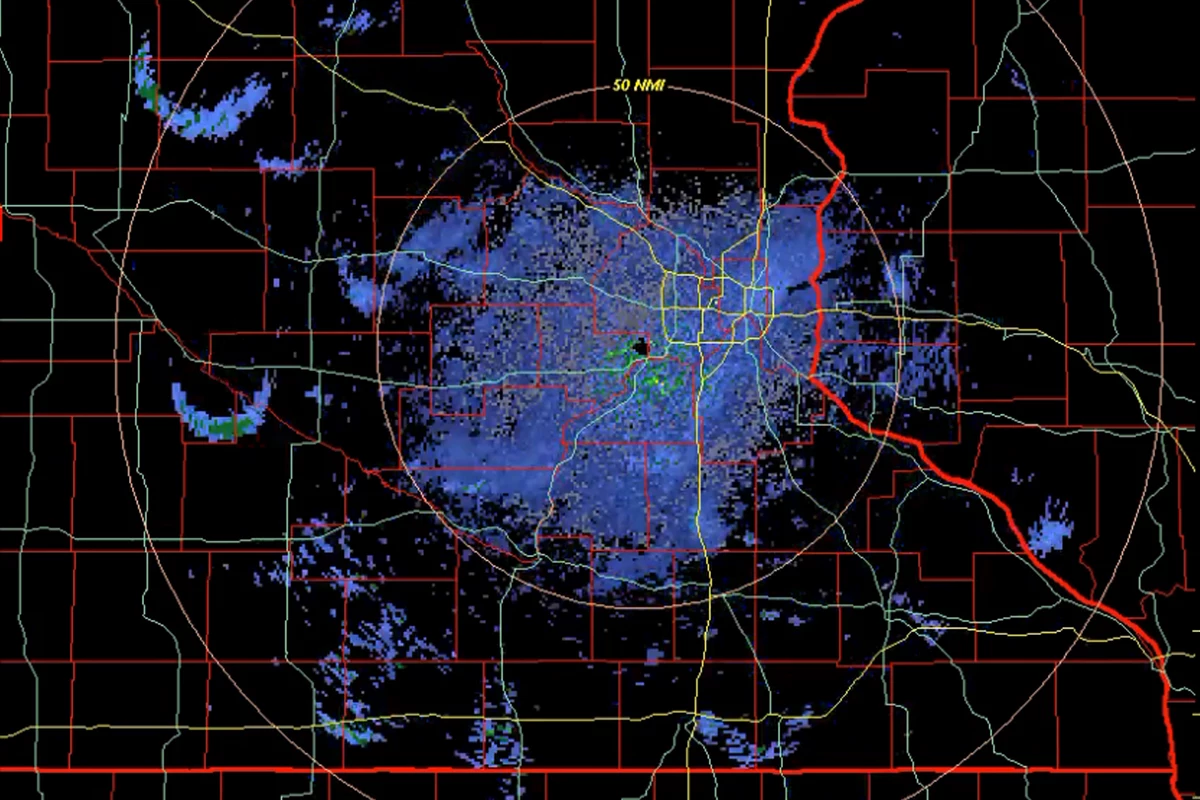Minnesota Weather Radar Captures 'Interesting Phenomenon' Monday