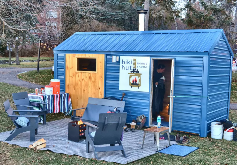 Hop Into A Toasty Portable Sauna On Park Point on Saturday December 29