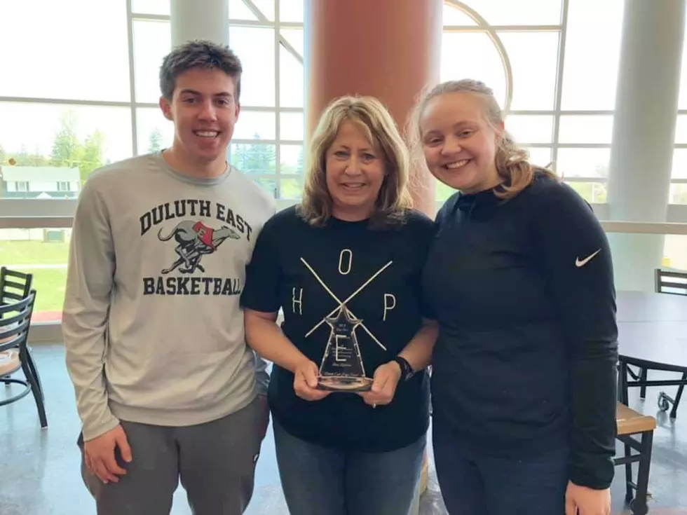 Duluth East Teacher Wins 2019 Greg Irons Teacher Award