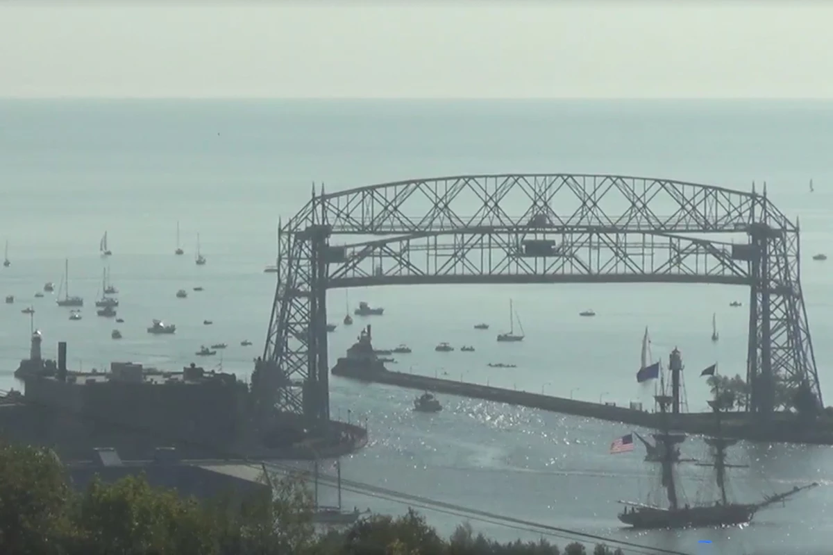 WATCH Duluth Festival Of Sail's Grand Parade Of Sail