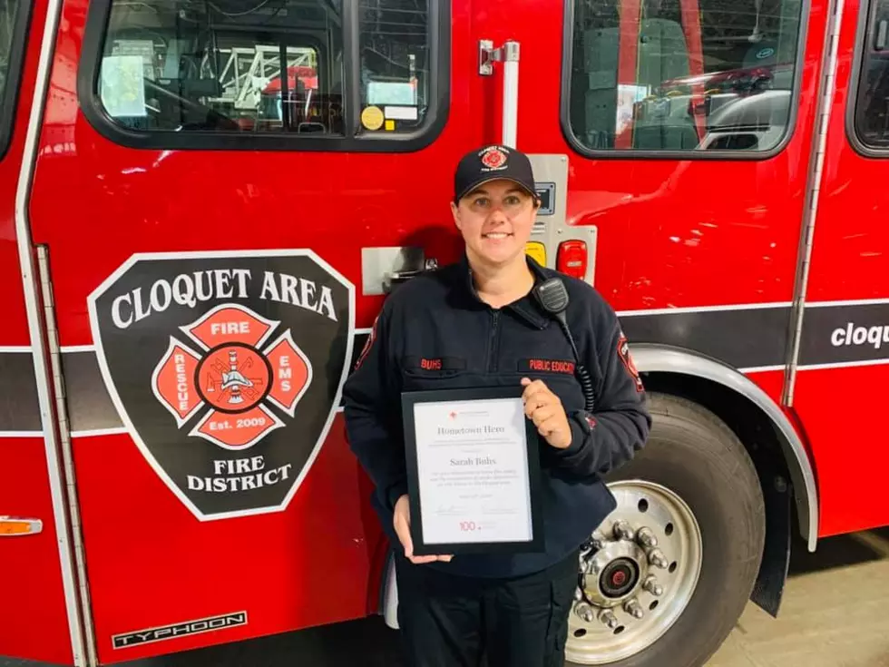 Cloquet Firefighter Honored by Red Cross