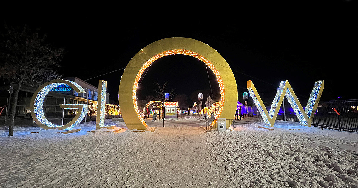 Review GLOW Holiday Festival At Minnesota State Fairgrounds