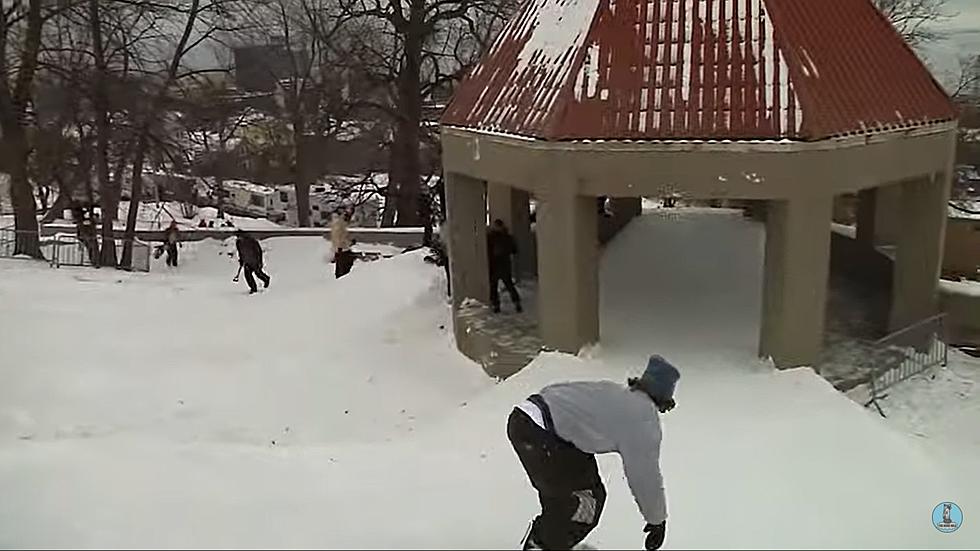 Watch The Bomb Hole Snowboarders Takeover Duluth + Minnesota
