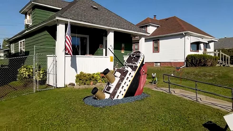 The Story Behind The ‘Tiny Titanic’ Yard Display In Proctor, Minnesota