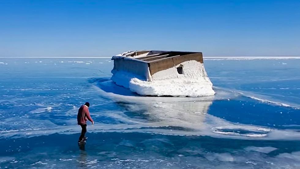 See Inside The Ice House In Lake Superior Near Duluth's Lakewalk