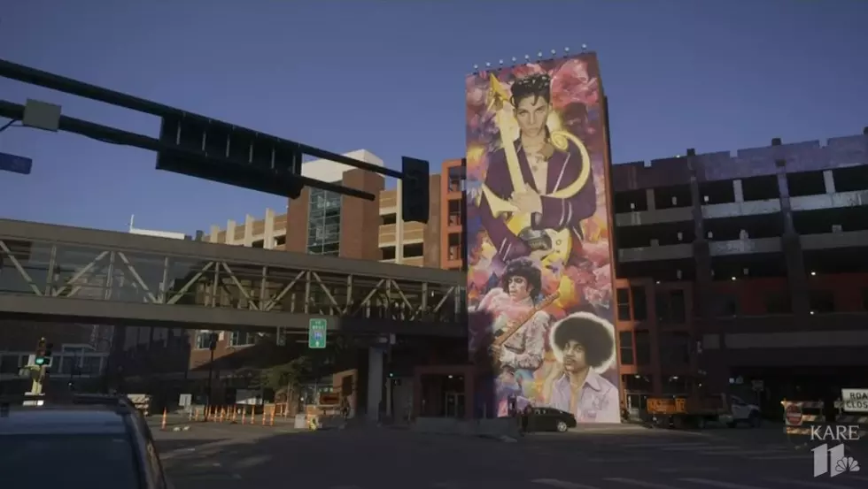 The Giant Mural Of Prince Is Finally Finished And On Display In Downtown Minneapolis