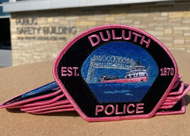 Why Are Duluth Police Officers Wearing Pink Patches?