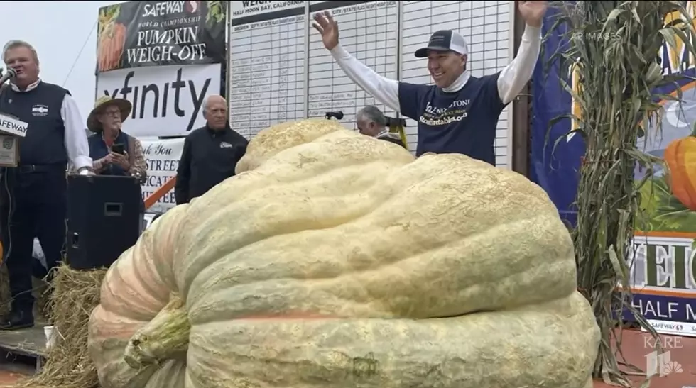 Minnesota Man Set’s U.S. Record For Biggest Pumpkin