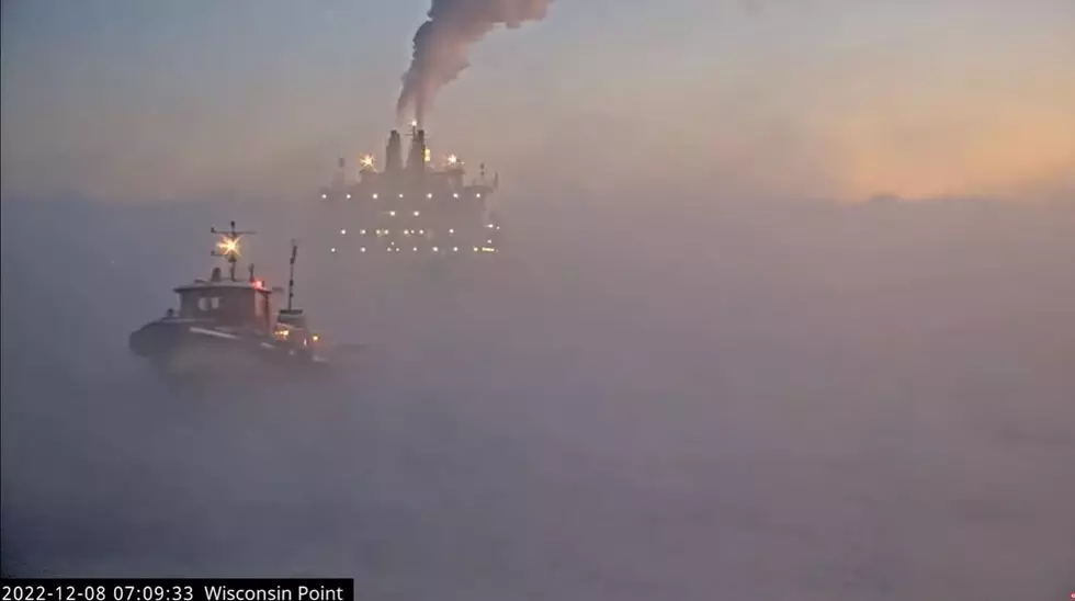 Watch The Icy Fog Departure Of The American Spirit In Superior