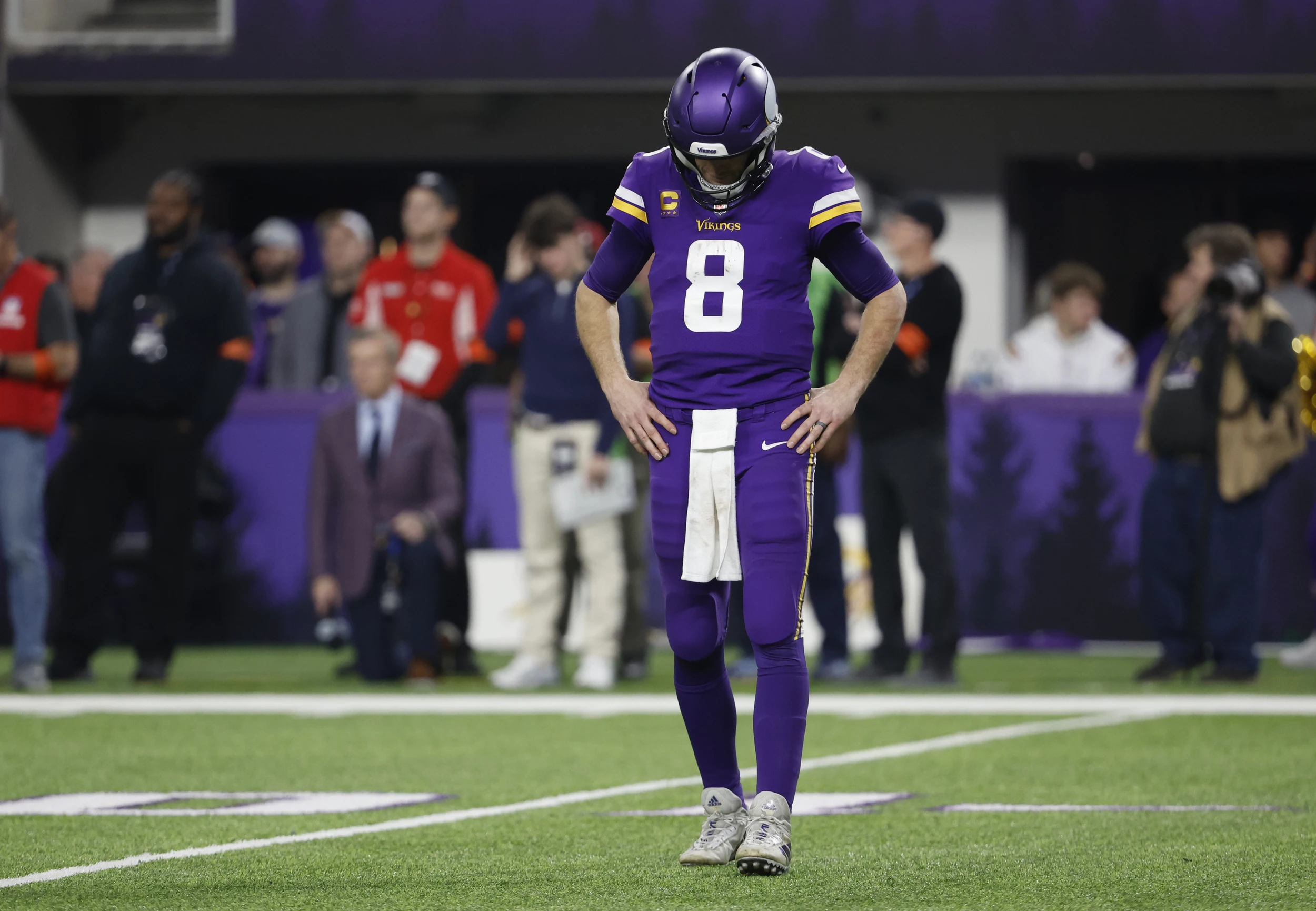 Vikings fans, team stung by playoff defeat