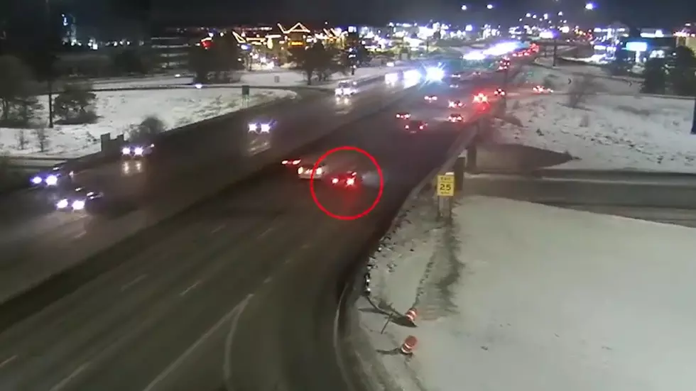 Watch: Harrowing Footage Of Car Falling Off Highway Bridge In Minnesota