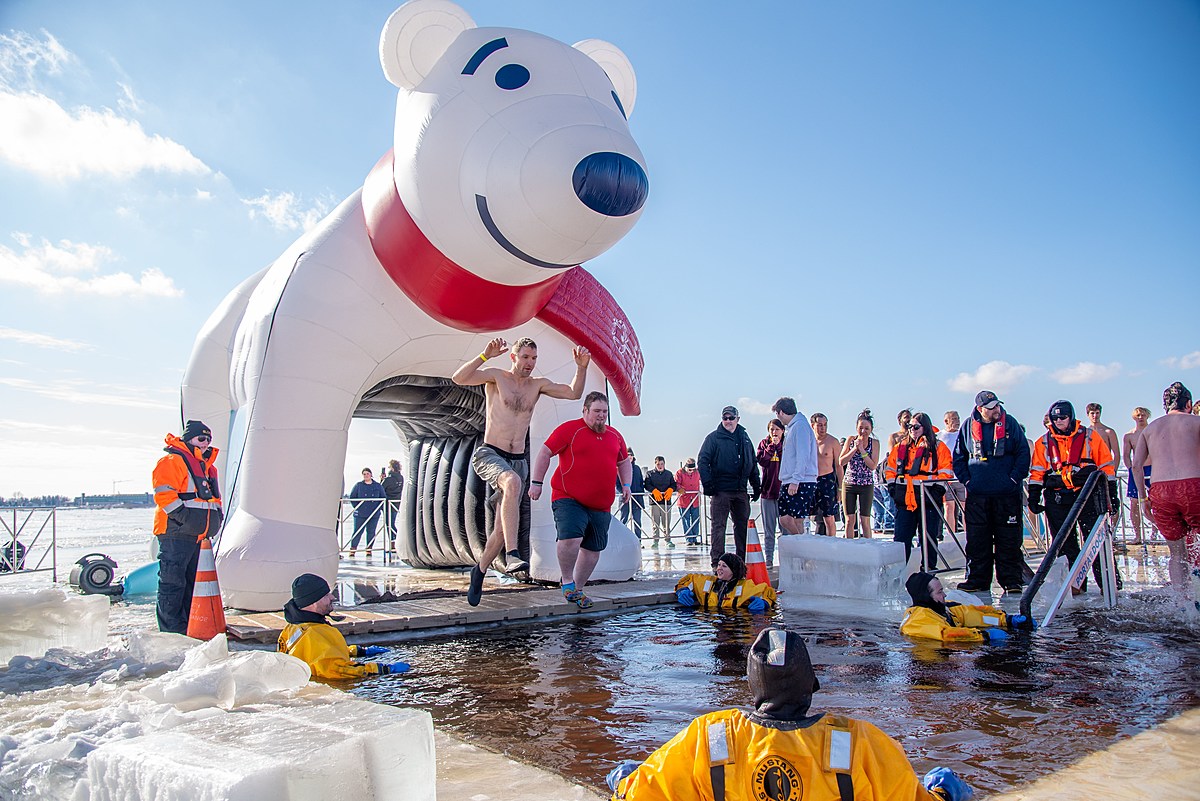 See Photos + Watch Recording Of The 2023 Duluth Polar Plunge