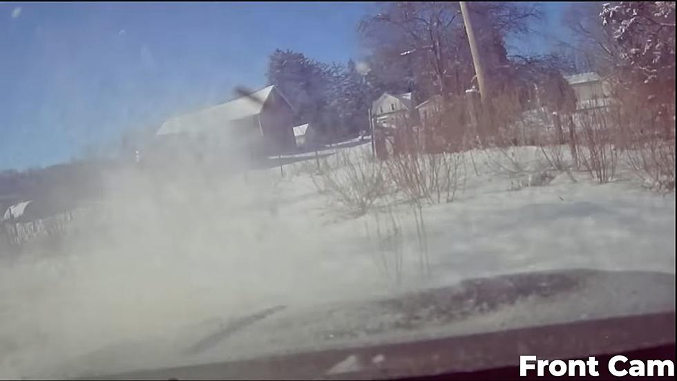 WATCH: Minnesota Police Cars Getting Hit On Snowy Highways