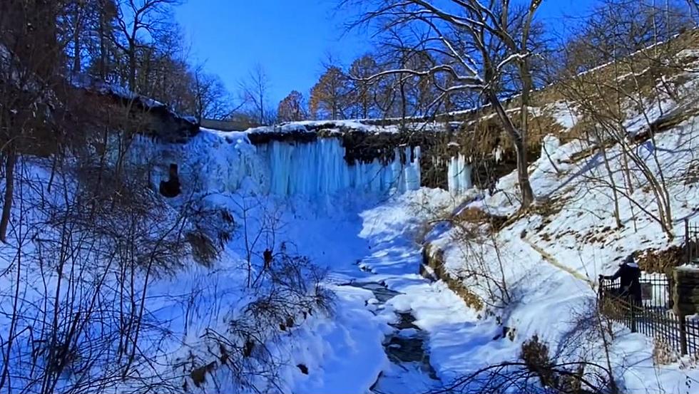 See What Minnehaha Falls In Minnesota Looks Like Frozen
