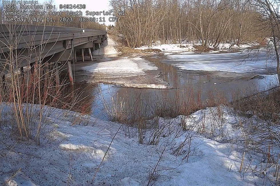 WATCH: Duluth NWS Shares Time-Lapse Of Nemadji River In Superior Quickly Swelling From Snow Melt