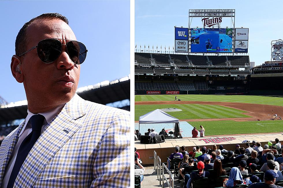 Alex Rodriguez Recently Spotted Watching A Twins Game At Target Field With His Daughters