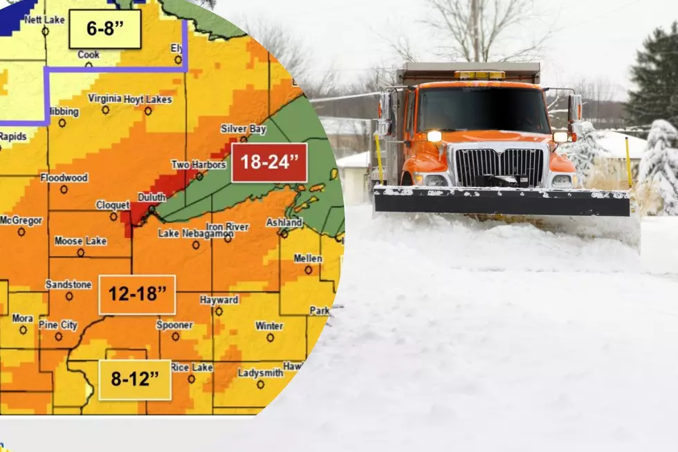 Final Updated Snowfall Totals For Northern Minnesota, Wisconsin