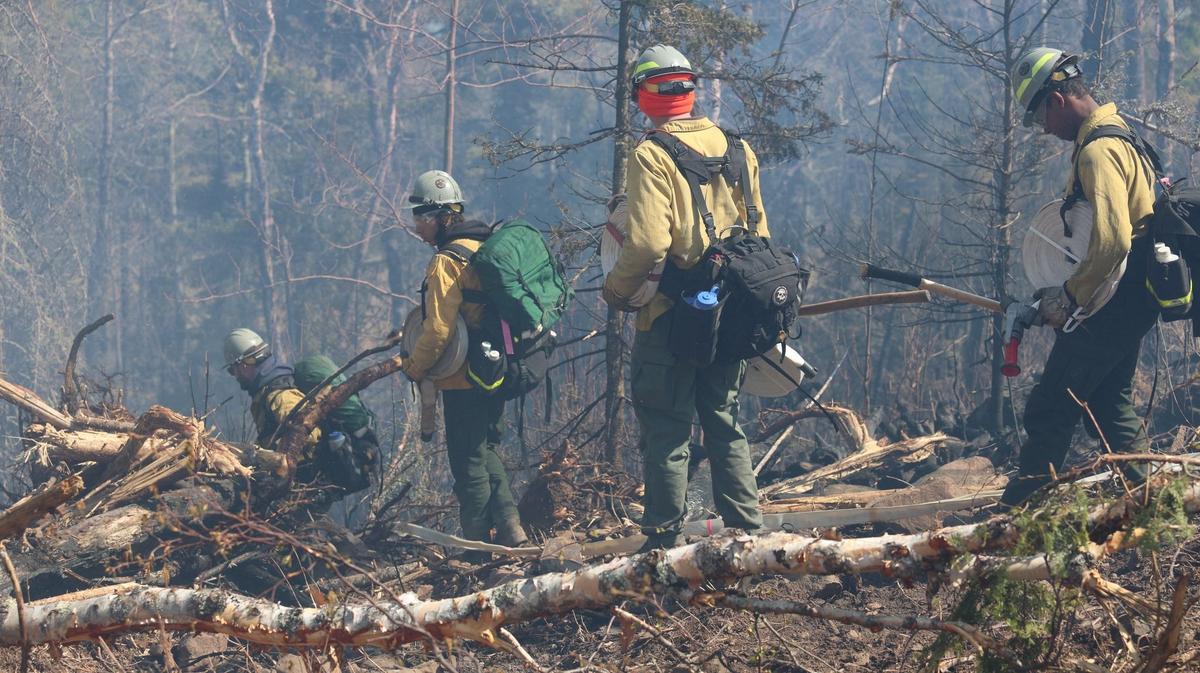 Officials Say Stewart Trail Fire Near Two Harbors 100% Contained Officials Say Stewart Trail Fire Near Two Harbors 100% Contained