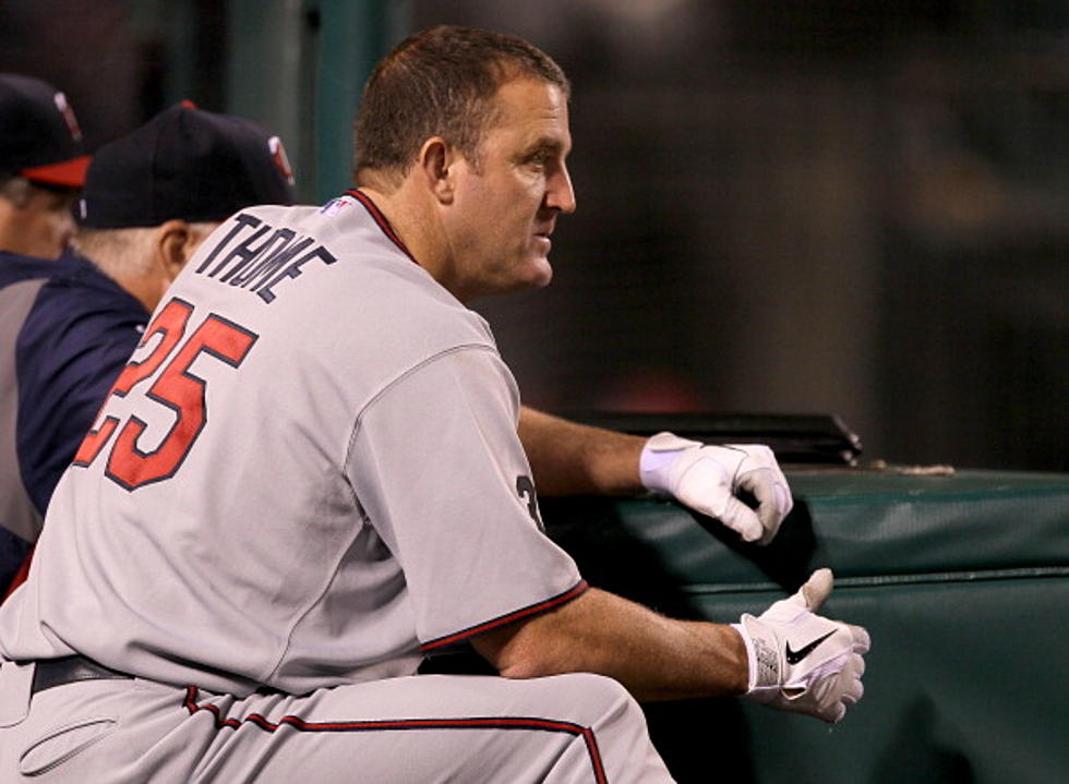 Thome Inches Closer to 600 in Loss