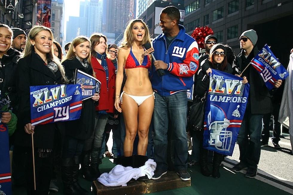 Maria Menounos Bares All After Losing Super Bowl Bet [PICTURES]