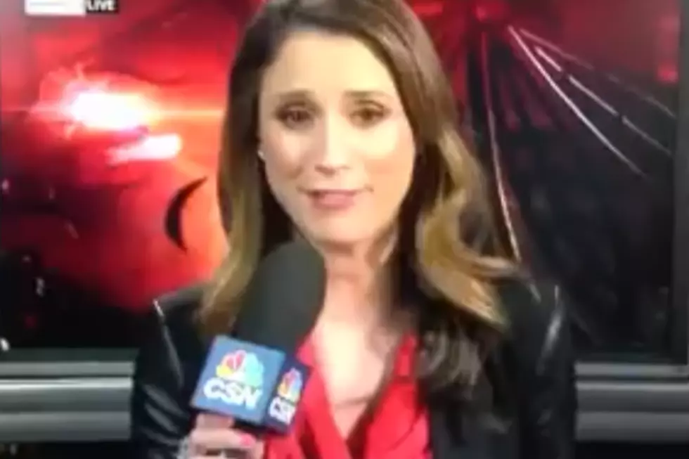 Chicago Sports Reporter’s Blooper Offers the Blackhawks Formula for Success: “A Tremendous Amount of Sex” [VIDEO]