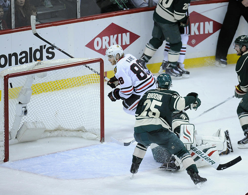 Kane, Blackhawks End Wild’s Season in 2-1 Win in OT