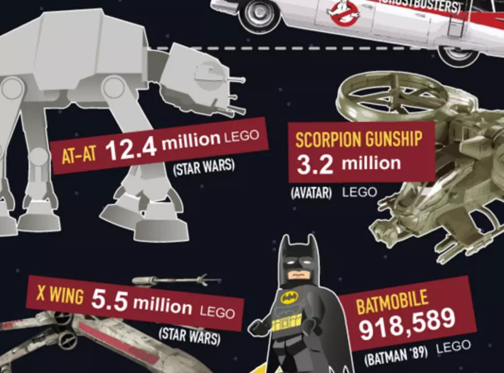 How Many LEGOs Would it Take to Build Your Favorite Sci-Fi Spaceships?