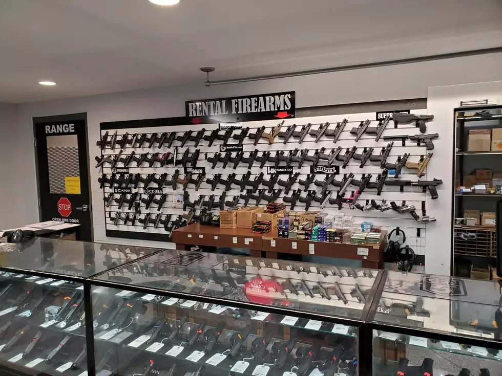 Handguns to Rent at Dead on Arms- Photo Credit: Joe Danger
