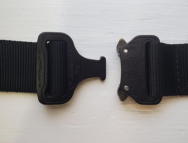 Leather Cobra Buckle Gun Belt From Klik Belt 