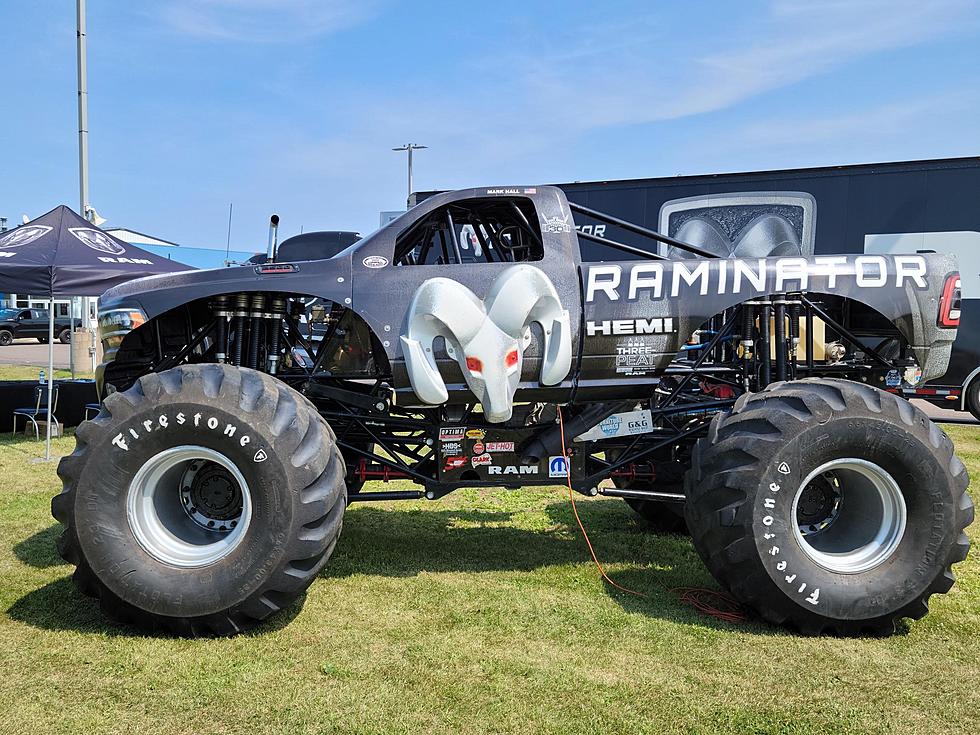 The RAMINATOR Monster Truck Made A Stop In Two Harbors