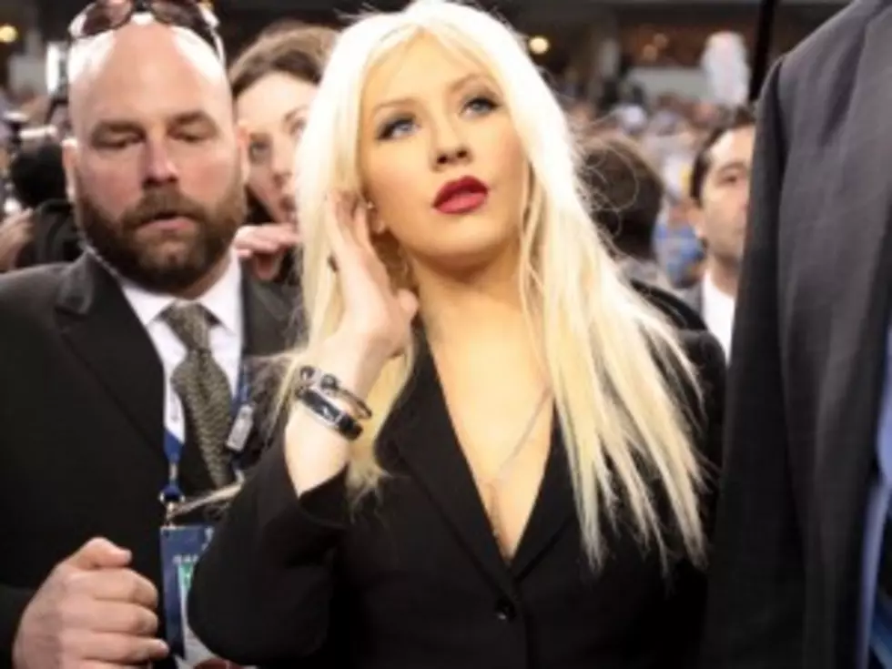 Christina Aguilera Nailed National Anthem In Rehearsal
