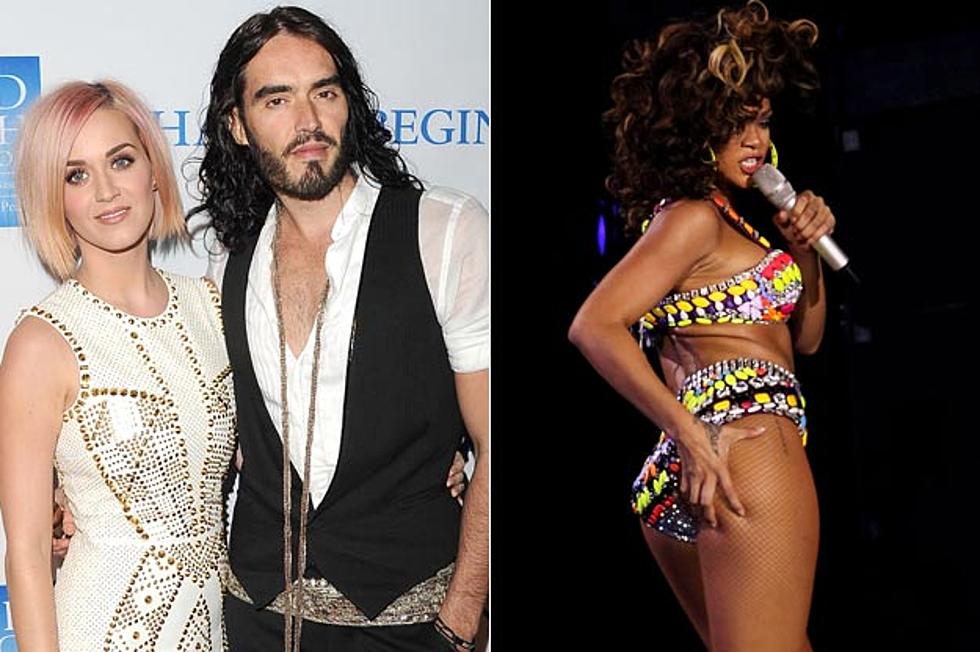 Katy Perry + Russell Brand Are Concerned for Rihanna’s Well-Being