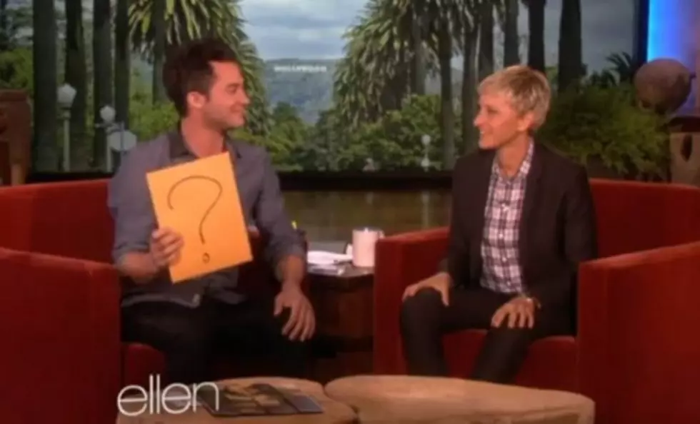 Watch This Amazing Magic Trick From The Ellen Show, How Did He Do it?  [VIDEO]