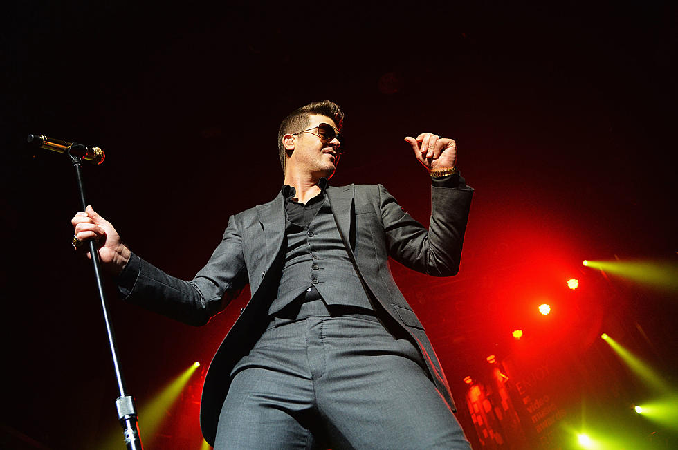 Answer Robin Thicke’s Question: “What Rhymes With Hug Me?”